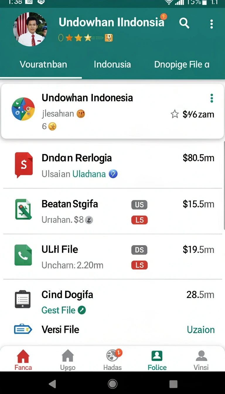 Beragam pilihan permainan menarik dalam aplikasi Panduan Instalasi Aplikasi imbajp di Android.