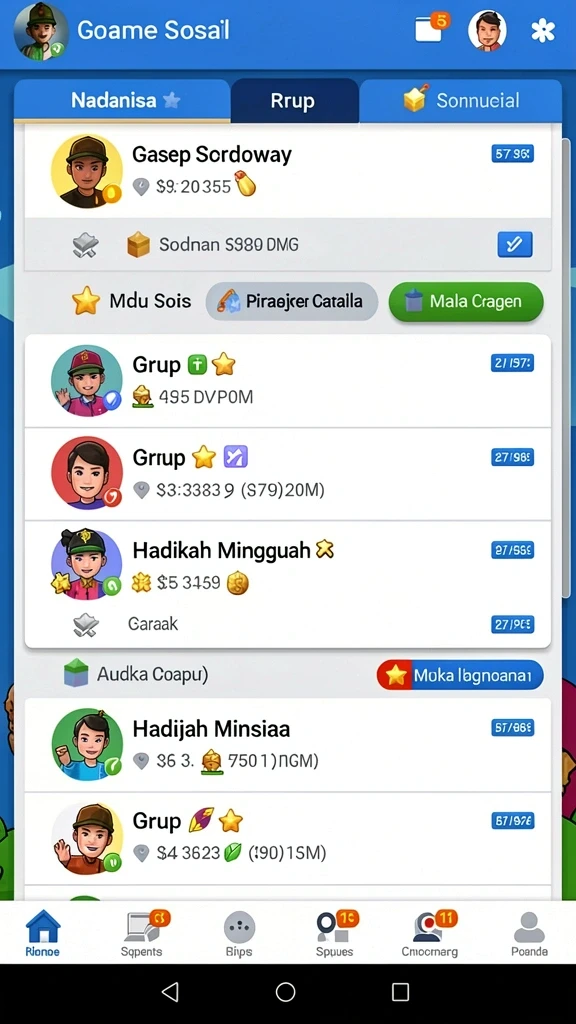 Beragam pilihan permainan menarik dalam aplikasi dora77 APK: Fitur, Ukuran, dan Link Download.
