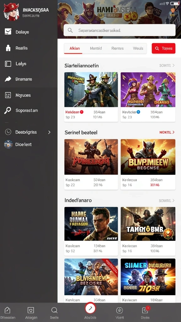 Beragam pilihan permainan menarik dalam aplikasi surgaplay APK Terbaru untuk Android Tanpa Iklan.