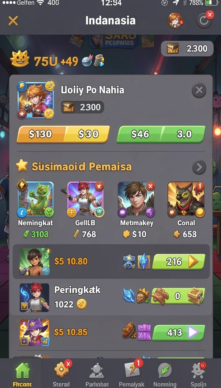 Beragam pilihan permainan menarik dalam aplikasi singa33 App: Info, Rating, dan Link Download.