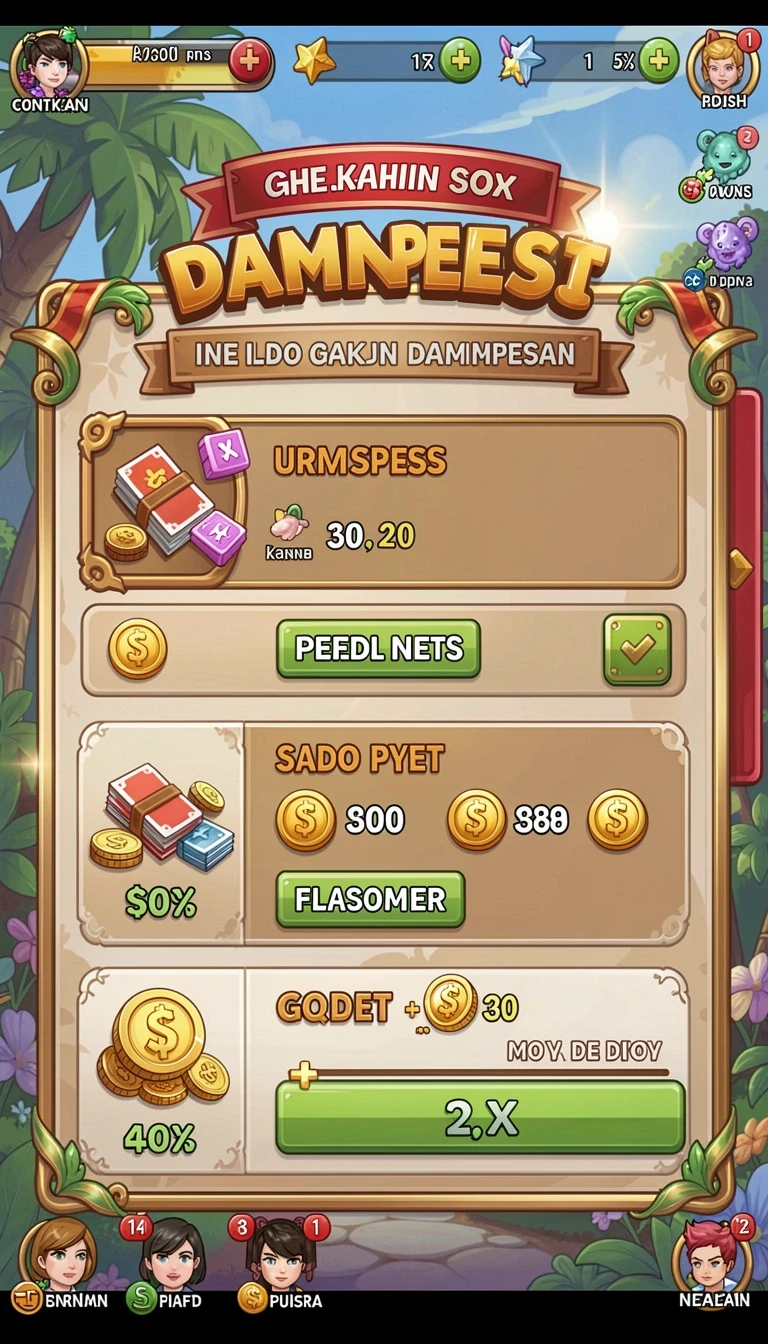 Beragam pilihan permainan menarik dalam aplikasi RPVIP3 APK Terbaru untuk Perangkat Android.