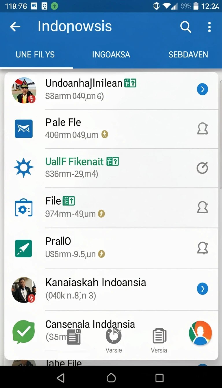 Beragam pilihan permainan menarik dalam aplikasi Cara Download dan Instal olx128 di Android.