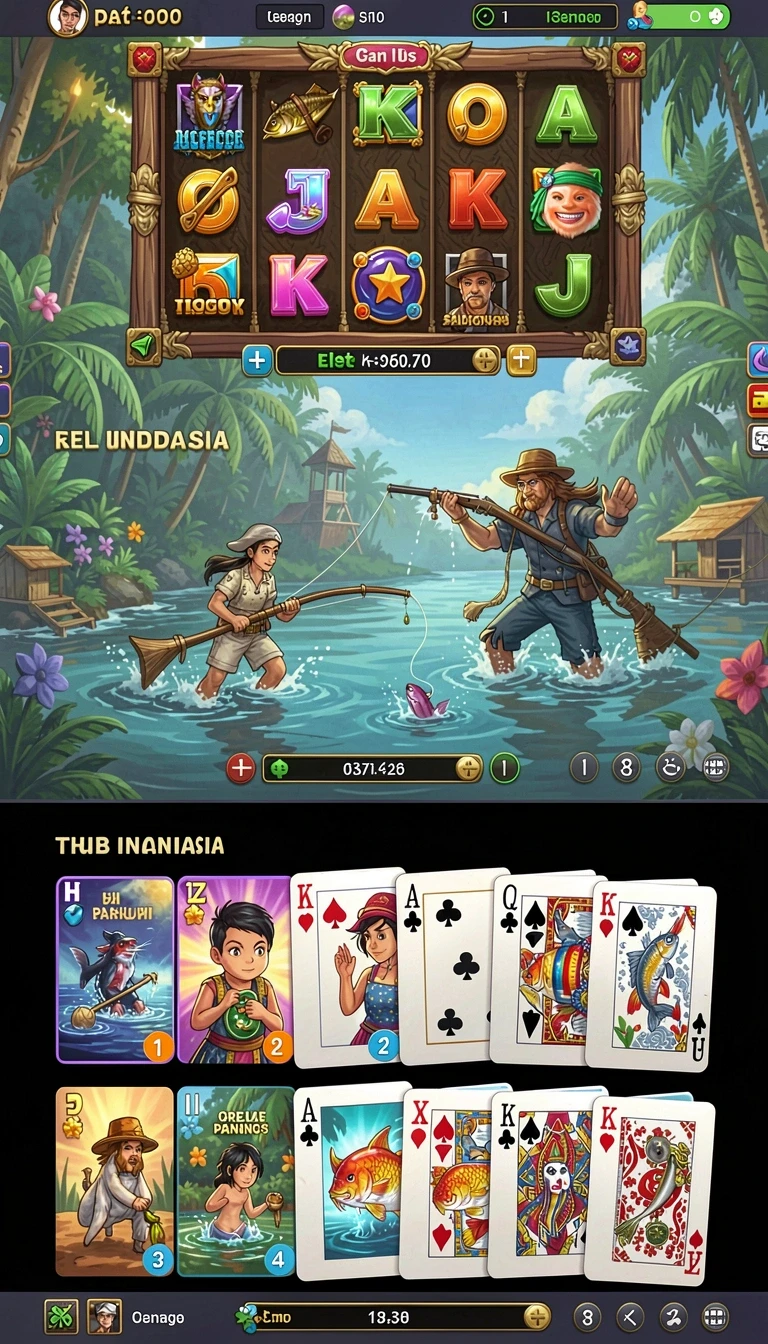 Beragam pilihan permainan menarik dalam aplikasi Cara Pasang nusabet88 di HP Android dengan Benar.