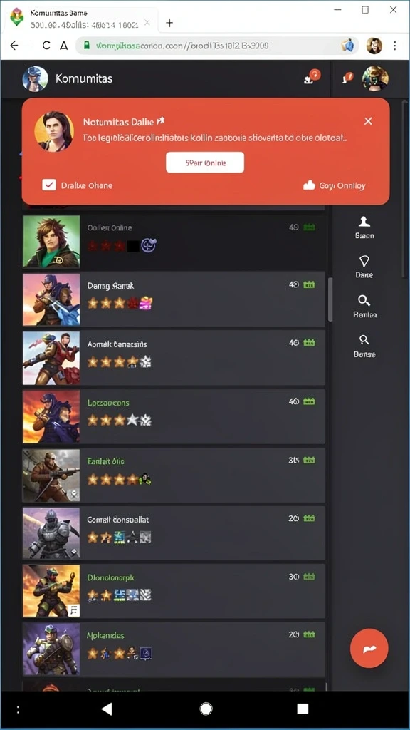 Beragam pilihan permainan menarik dalam aplikasi 8qr Terbaru 2026: Download APK dan Review.